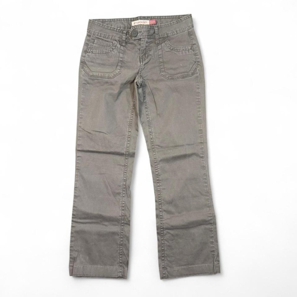 Vintage Y2K Aeropostale Women's Size 1/2 Chelsea Bootcut Low Rise Trousers Pants